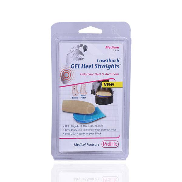 Pedifix P5180 Low Shock Gel Heel Straights Medium
