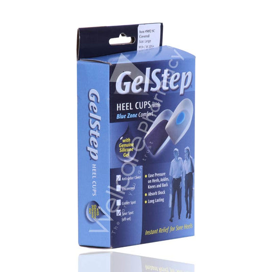 Pedifix Silc Gelstep Heel Cups With Blue Zone Comfort Xxl