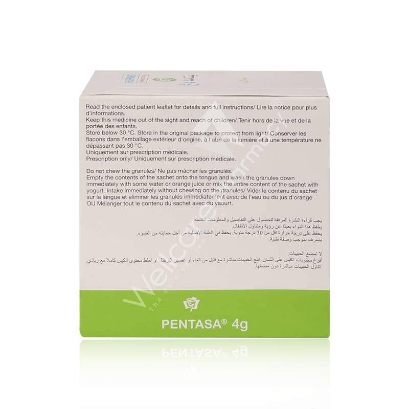 Pentasa 4G Sachets 30'S
