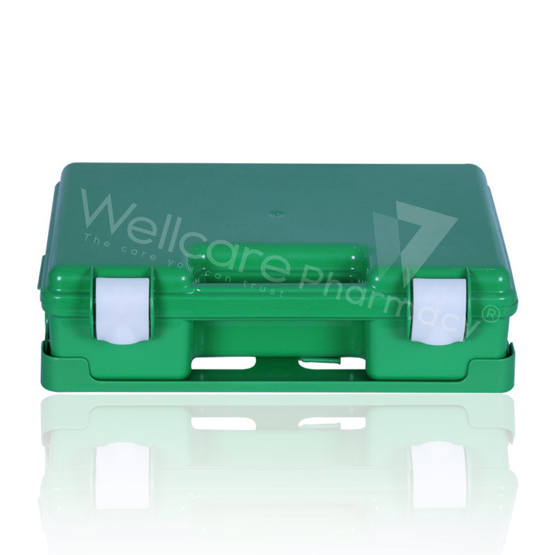 Pharma Pu First Aid Box 50 P With Items Green