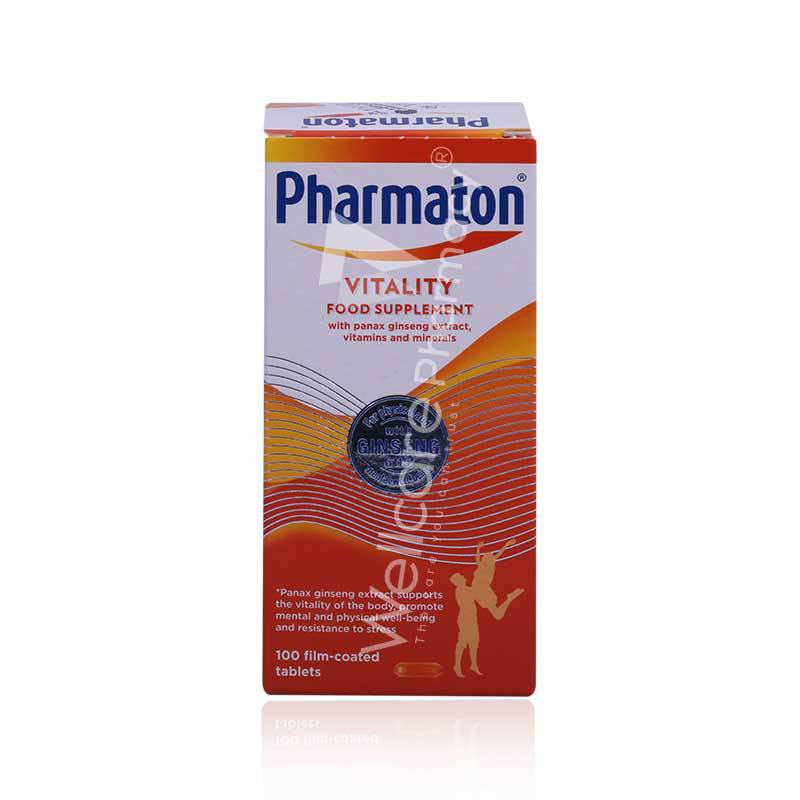 Pharmaton Vitality Tablets 100'S - Wellcare Pharmacy