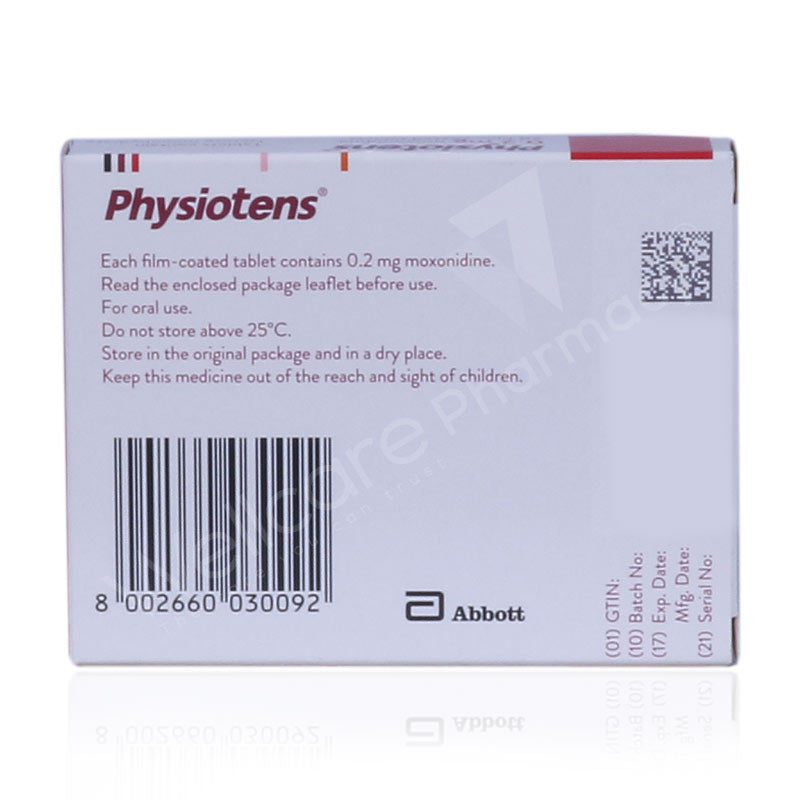 Physiotens .2Mg Tablets 28'S