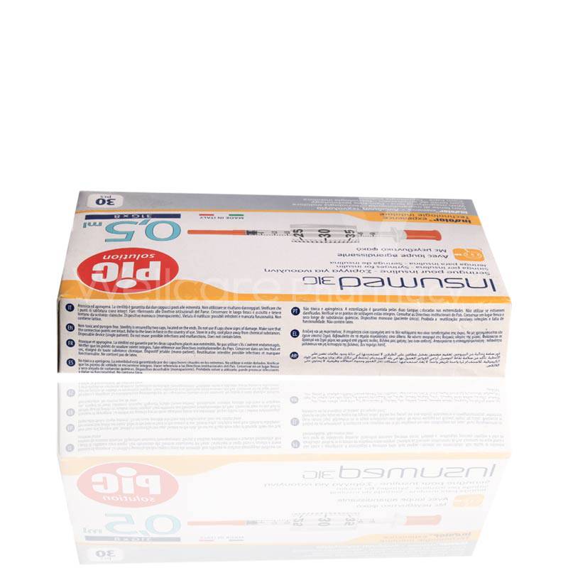 Pic Insumed 0.5Ml Insulin Syringe 31G 30'S - Wellcare Pharmacy