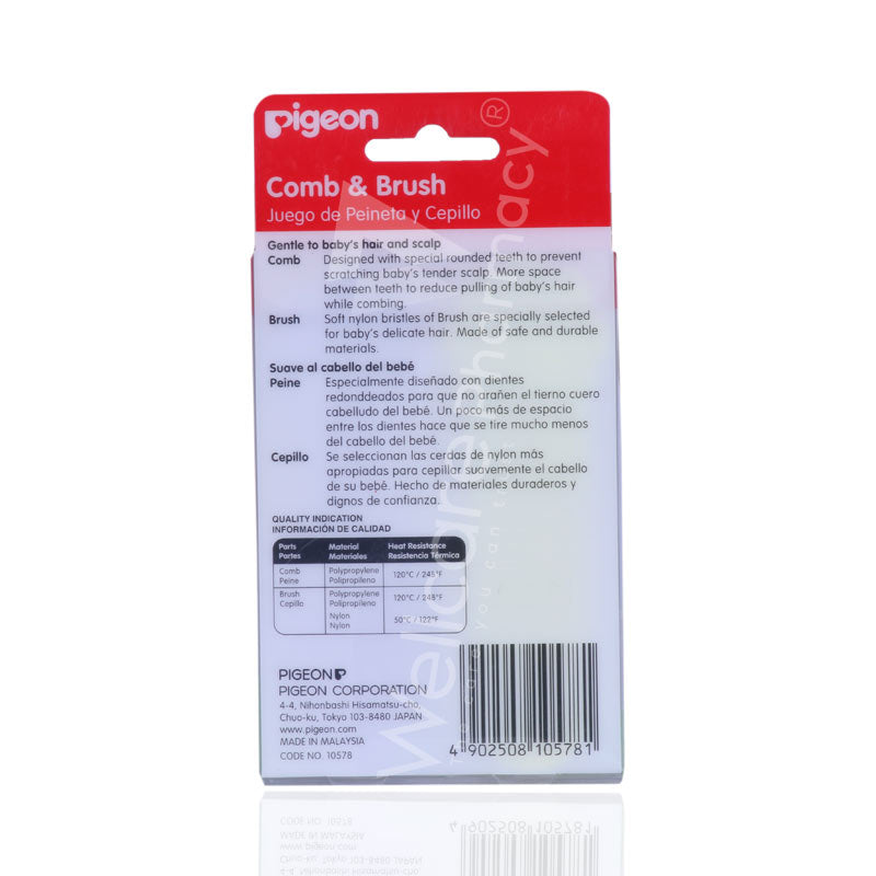 Pigeon Comb & Brush