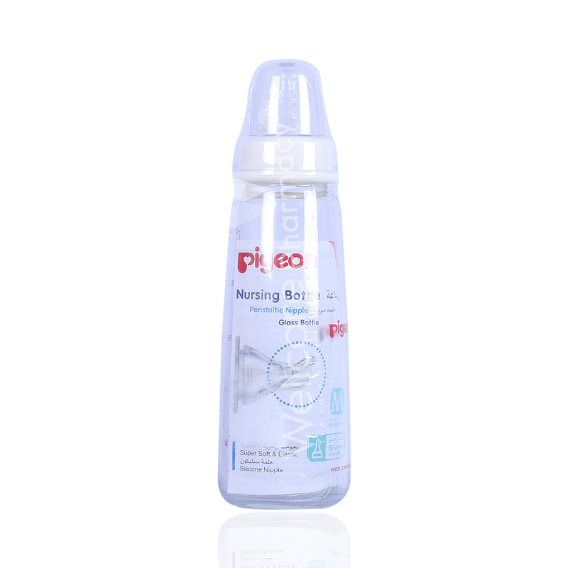 Pigeon K8 Glass Feeding Bottle 240Ml