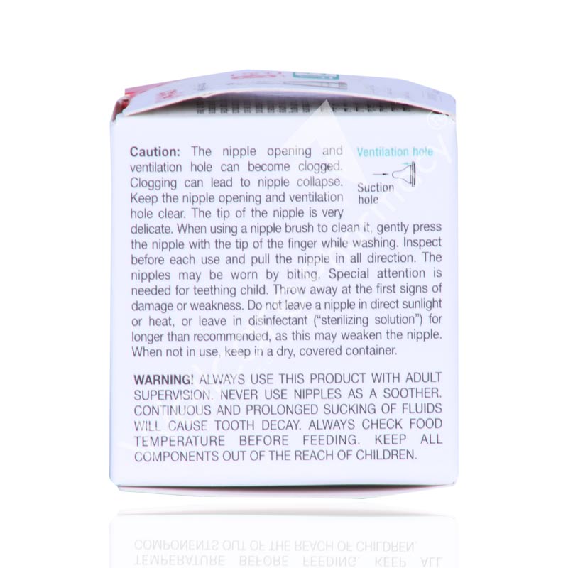 Pigeon Silicon Nipple Small 1'S