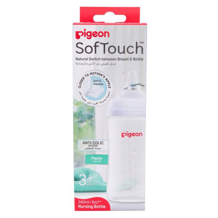 Pigeon Softouch Wn3 Nursing Bottle Glass 240Ml