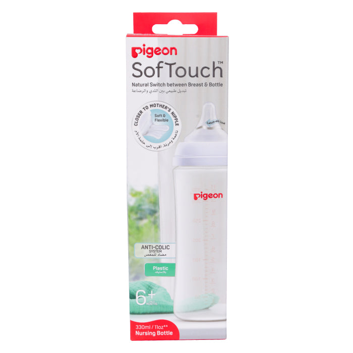 Pigeon Softouch Wn3 Nursing Bottle Plastic 330ml