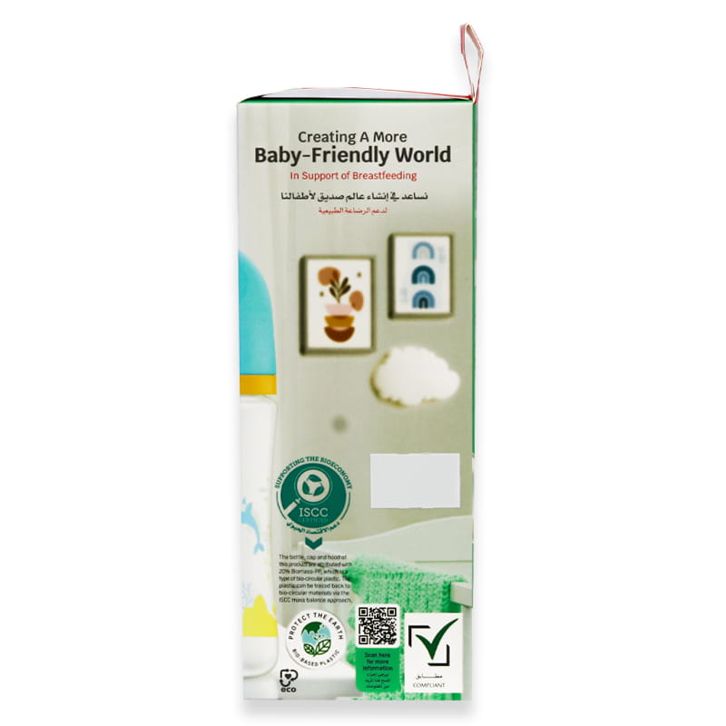Pigeon Softouch Wn3 Nursing Bottle Plastic Dolphin 240ml