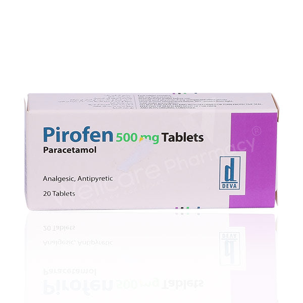 Pirofen 500Mg Tablets 20'S