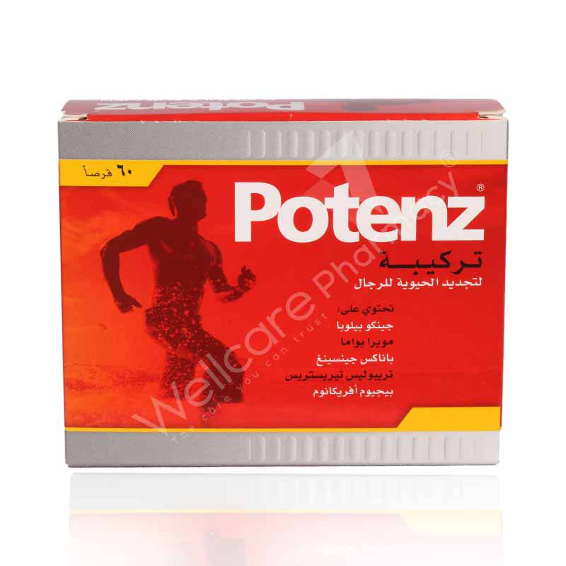 Potenz Tablets 60'S - Wellcare Pharmacy