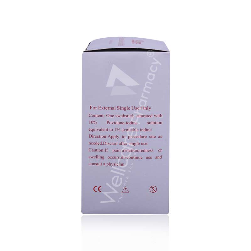 Povidone Iodine Swab Stick 50'S