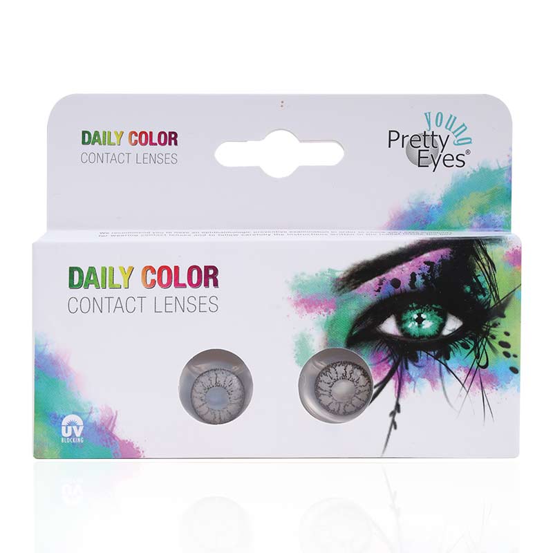 Pretty Eyes Monthly Color Lenses Hazel 2'S