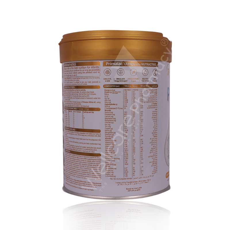 Primalac Ultima Ac Milk Powder 400G