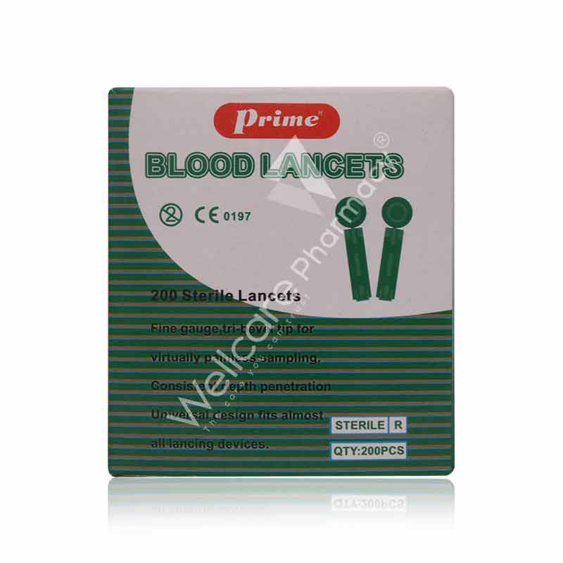 Prime Blood Lancet 200S' - Wellcare Pharmacy