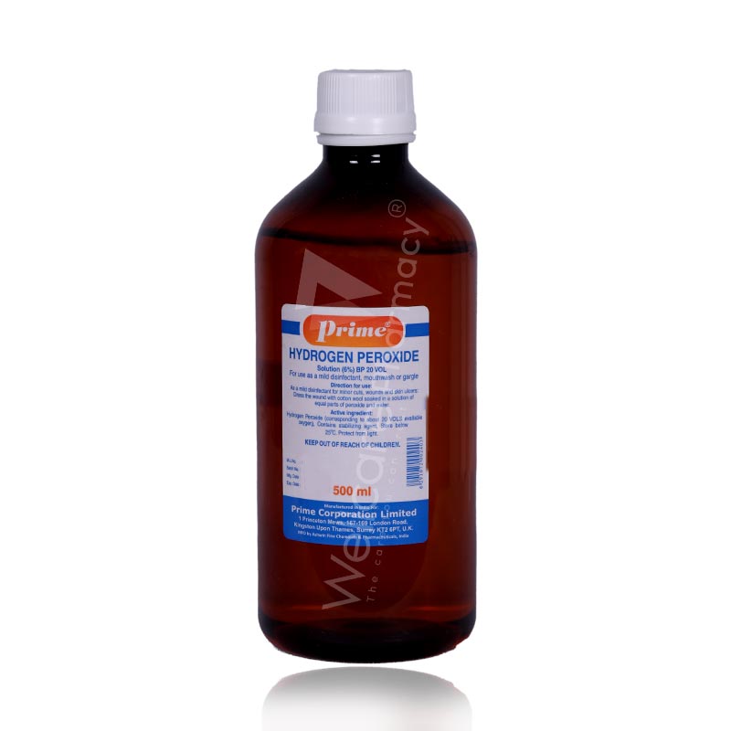 Prime Hydrogen Peroxide 500Ml