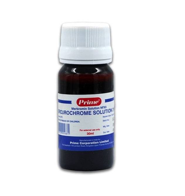 Prime Mercurochrome Solution 30Ml