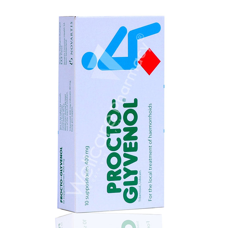 Procto Glyvenol Suppositories 10'S