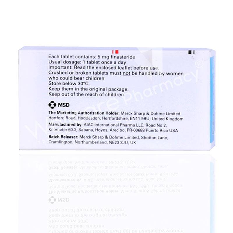 Proscar 5Mg Tablets 28'S - Wellcare Pharmacy