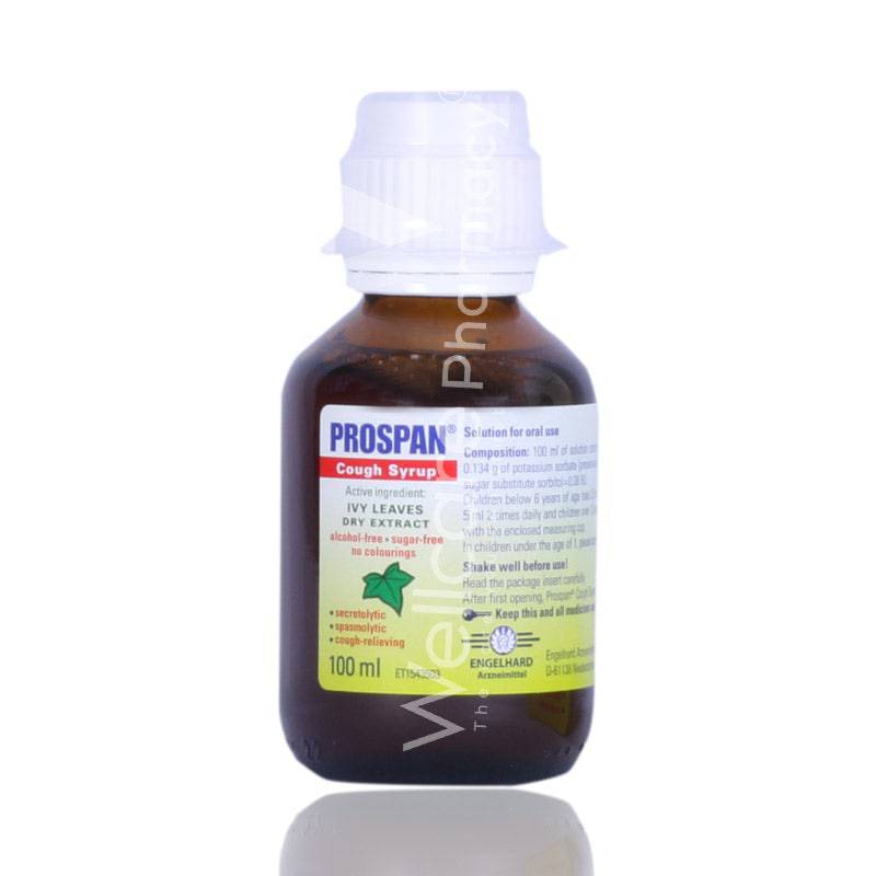 Prospan Syrup 100Ml - Wellcare Pharmacy