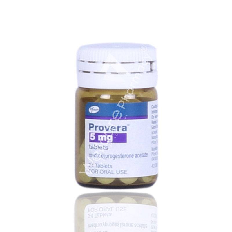 Provera 5Mg Tablets 24'S - Wellcare Pharmacy