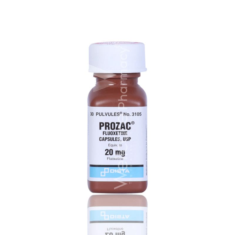Prozac 20Mg Capsules 30'S - Wellcare Pharmacy