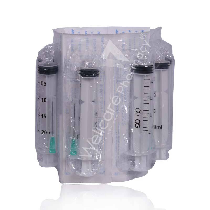 Q-Ject Disposable Syringe 20Ml 100'S - Wellcare Pharmacy