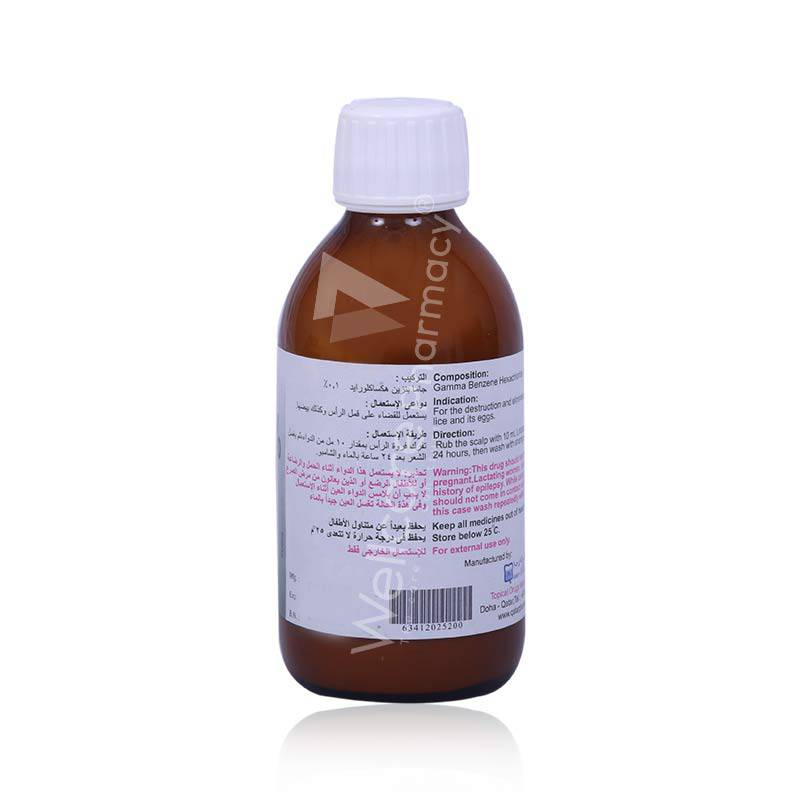 Qatar Pharma Lindane 0.1% Lotion 200Ml