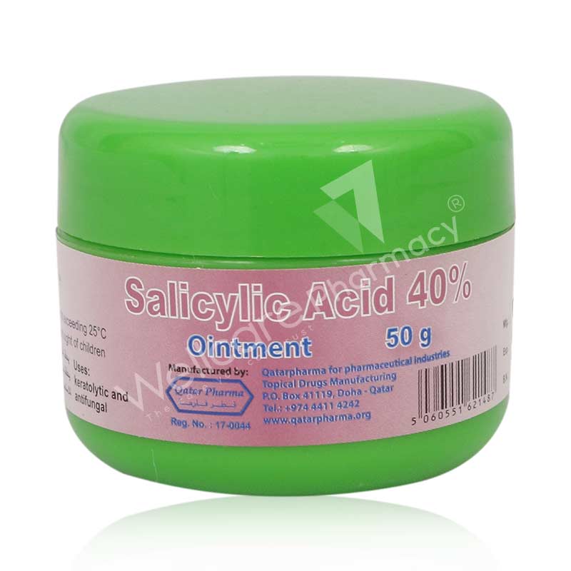 QATAR PHARMA SALICYLIC ACID 40% OINTMENT 50G