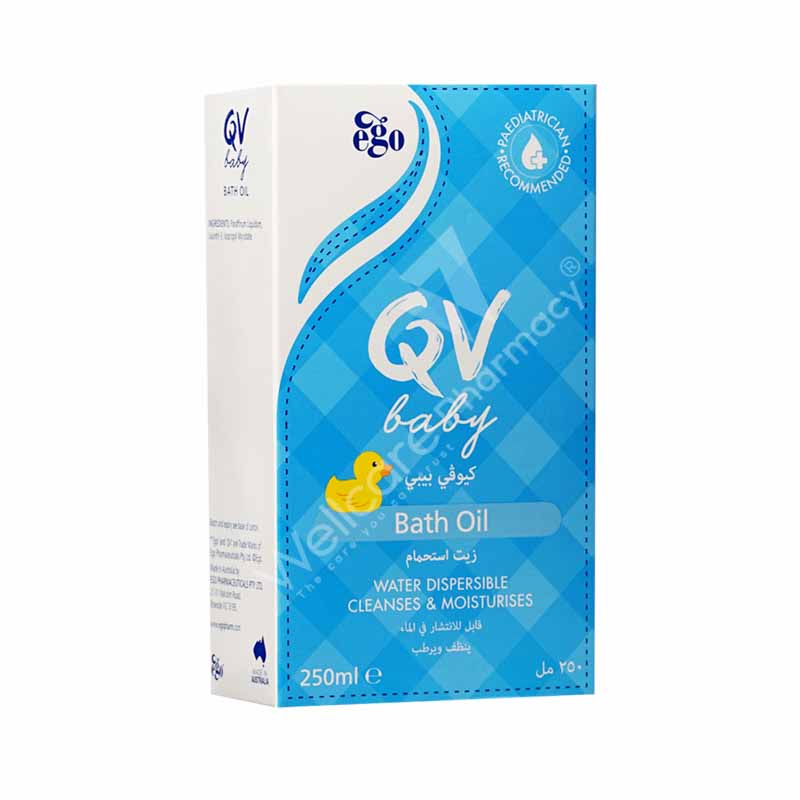 Qv Baby Bath Oil 250ml