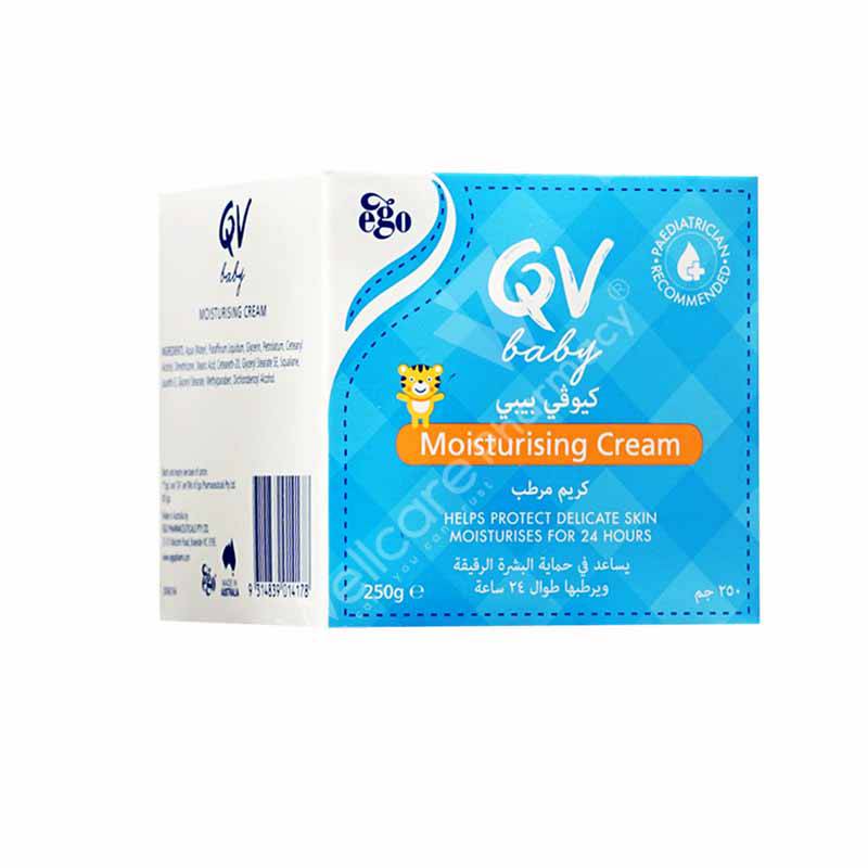 Qv Baby Moisturising Cream 250Gm - Wellcare Pharmacy