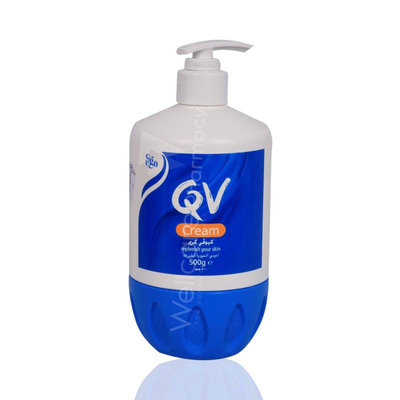 保湿クリーム　オーストラリア製　QV 使用期限2027.8 Qv Moisturizing Cream Pump 500Gm – Wellcare Pharmacy