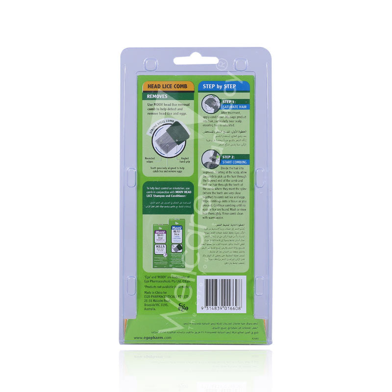 Qv Moov Head Lice Removal Comb