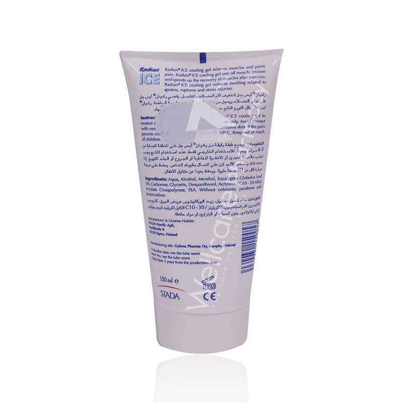 Radian Ice Cooling Gel 150Ml