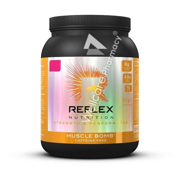 Reflex Nutrition Muscle Bomb Cofene Free Black Cherry 600Gm
