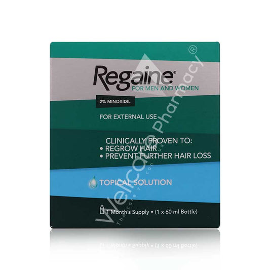 Regaine 2% Topical Solution 60Ml