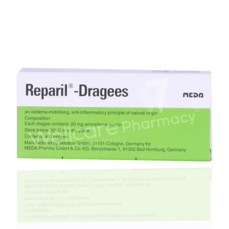 Reparil Dragees 20Mg 40'S