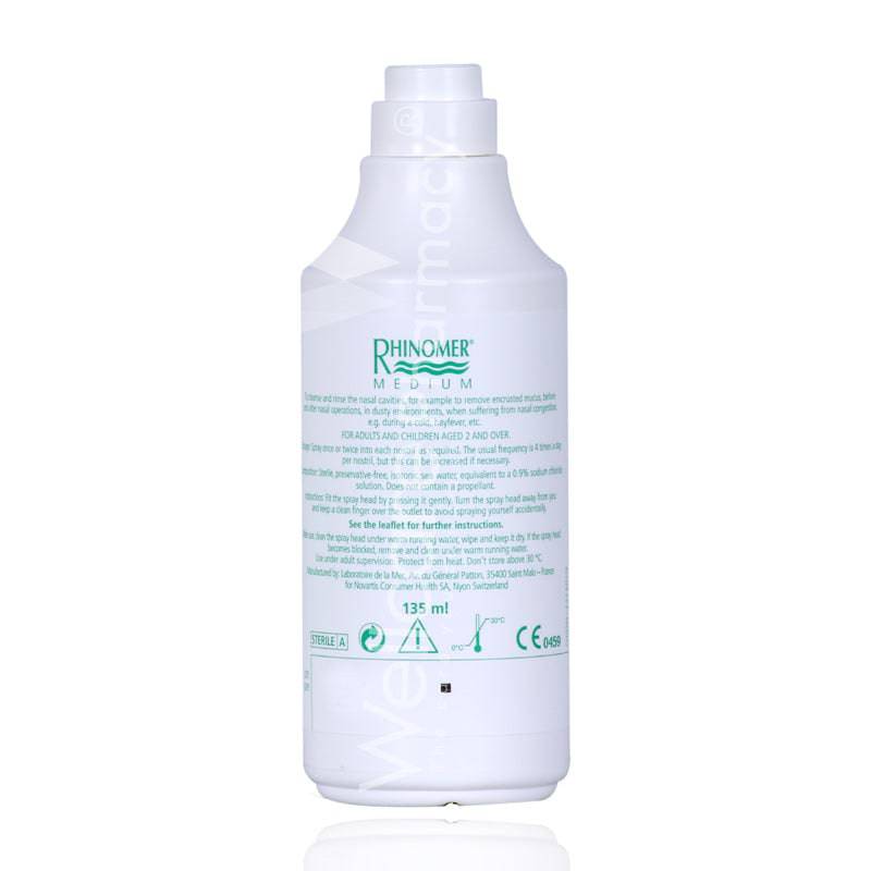 Rhinomer Force 2 Nasal Spray 135Ml - Wellcare Pharmacy