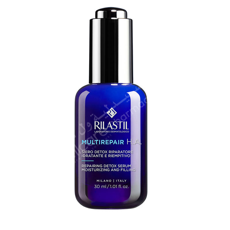 Rilastil Multirepair Ha Repairing Detox Serum Moisturizing & Filling 30ml - Wellcare Pharmacy
