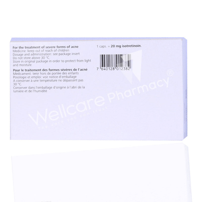 Roaccutane 20mg Capsules 30'S