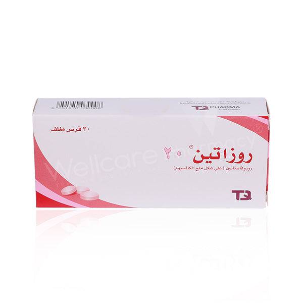 Rosatin 20Mg Tablets 30'S