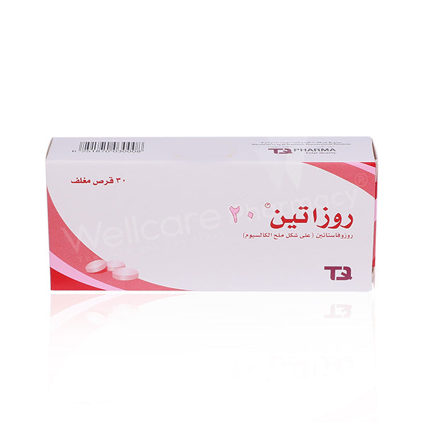 Rosatin 20mg Tablets 30'S