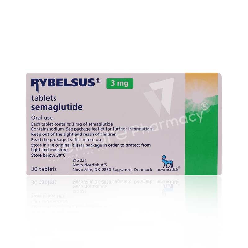 Rybelsus 3Mg Tablets 30'S