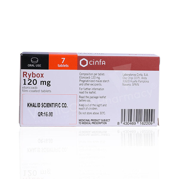 Rybox 120mg Tablets 7'S