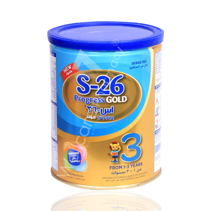 S-26 Gold New No3 1Yto3y Milk Powder 400G