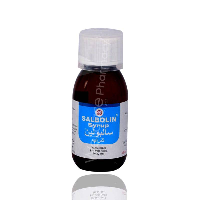 Salbolin 2Mg/5Ml Syrup 100Ml