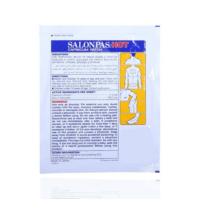 Salonpas Hot Plaster 50'S