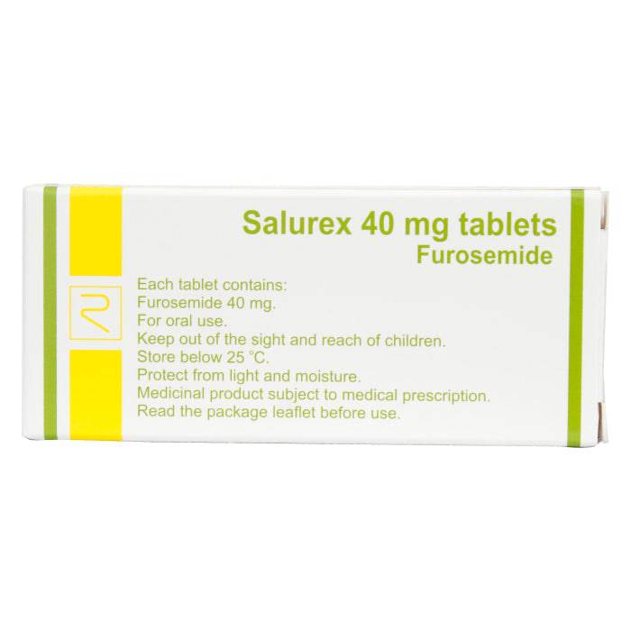 Salurex 40Mg Tablets 20'S