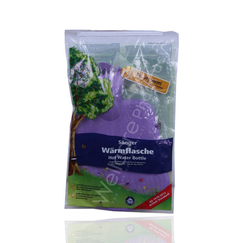 Sanger Hot Water Bag Large Purple - Wellcare Pharmacy