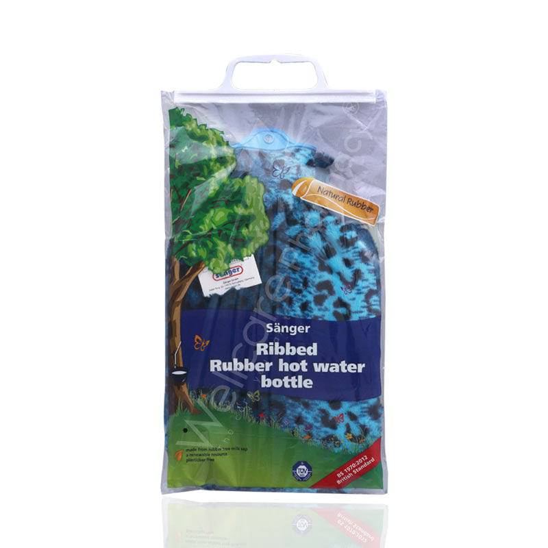 Sanger Hot Water Bag With Cover Leopard - Wellcare Pharmacy